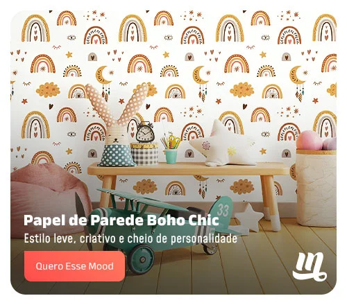 Papel de Parede Boho