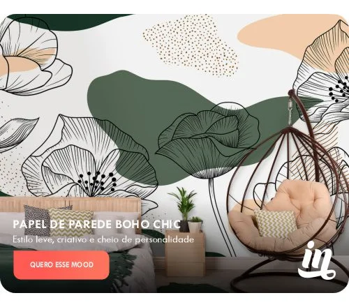 Papel de Parede Boho