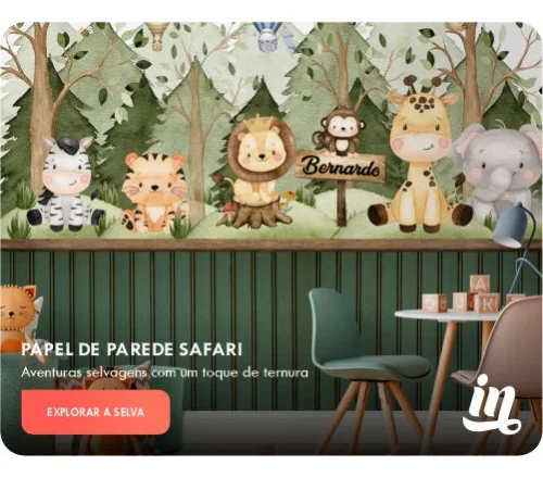 Papel de Parede Safari
