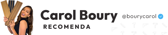 Carol Boury recomenda esse produto pra você