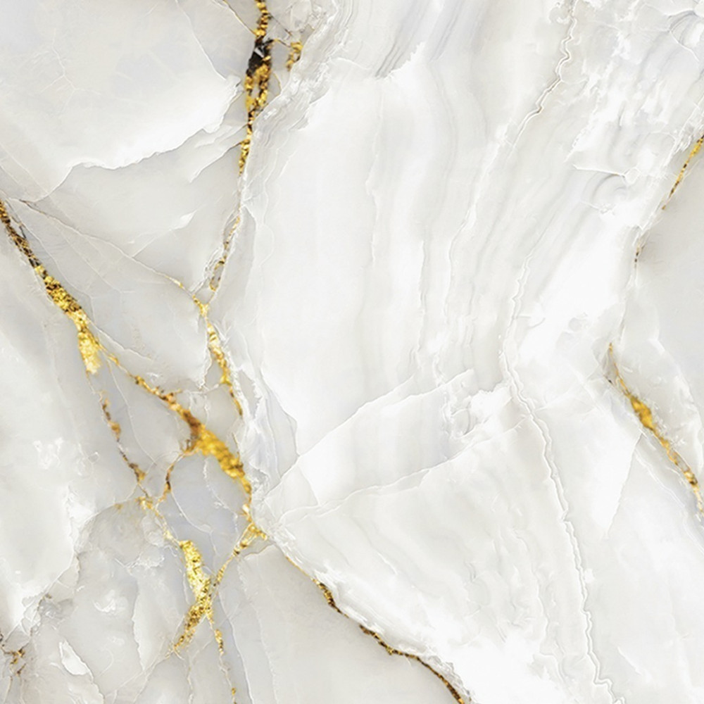 Papel de Parede Personalizado Mármore Nuvens de Porcelana