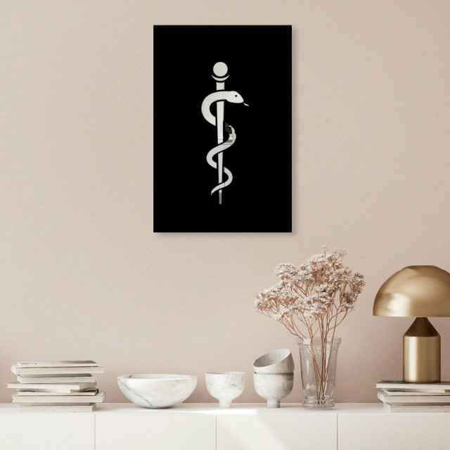 Quadro Medicina Espelhado