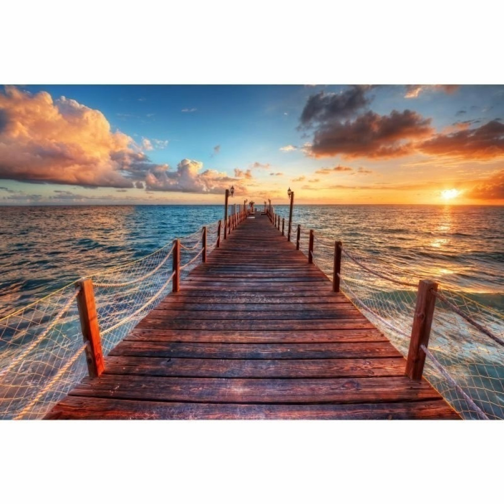 Papel de Parede Personalizado Cais Papel de Parede Personalizado Cais