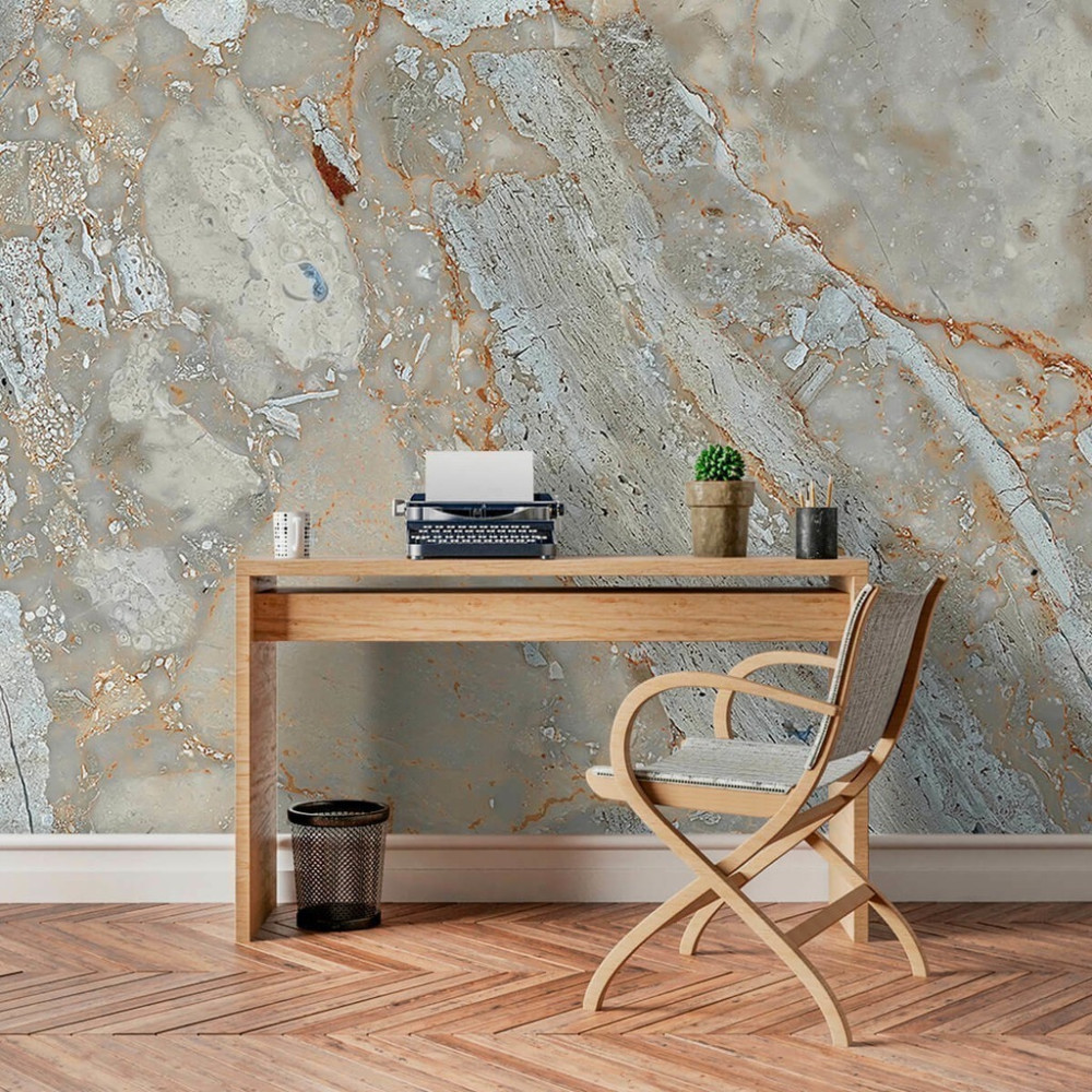 Papel de Parede Personalizado Mármore Ardósia Papel de Parede Personalizado Mármore Ardósia