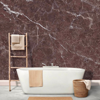 Papel de Parede Personalizado Mármore Vintage Arcaico