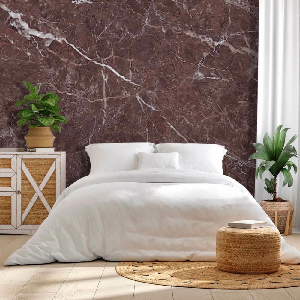 Papel de Parede Personalizado Mármore Vintage Arcaico