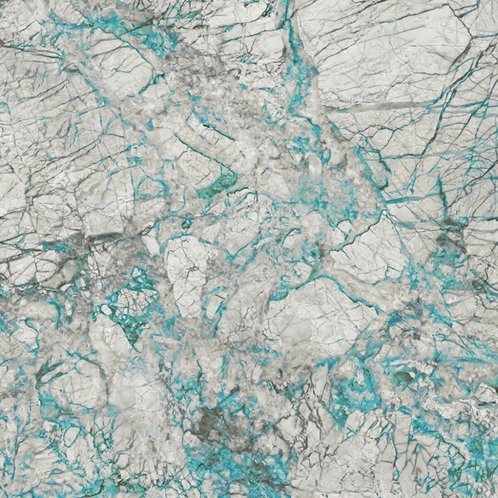 Papel de Parede Personalizado Mármore Safira Mística