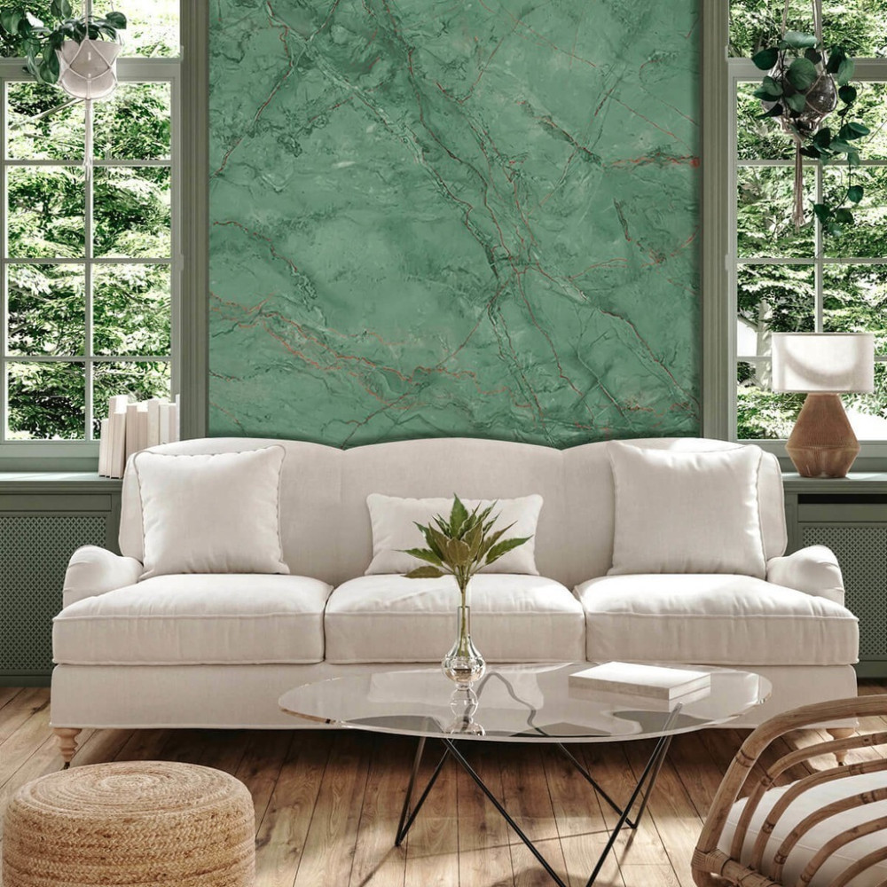 Papel de Parede Personalizado Mármore Jade Papel de Parede Personalizado Mármore Jade