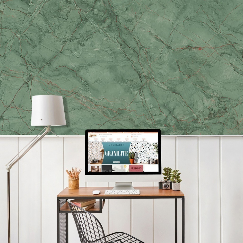 Papel de Parede Personalizado Mármore Jade Papel de Parede Personalizado Mármore Jade