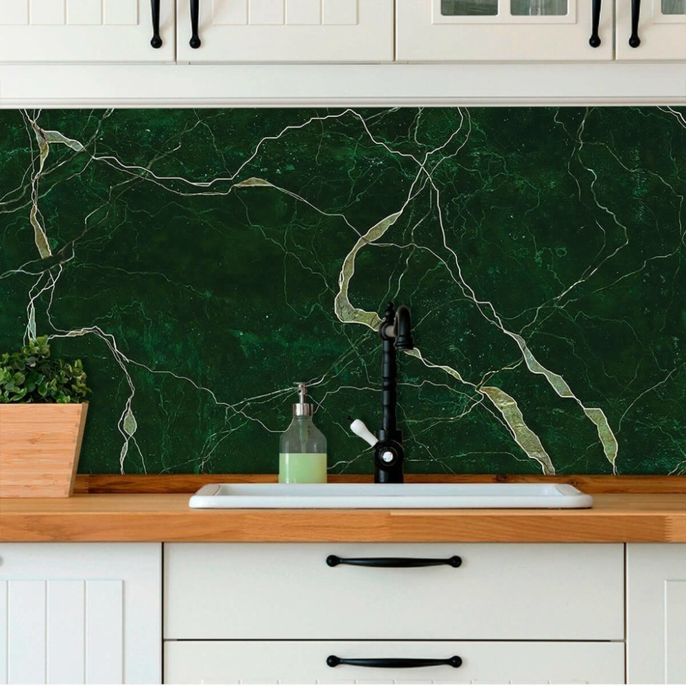 Papel de Parede Personalizado Mármore Obsidiano Papel de Parede Personalizado Mármore Obsidiano