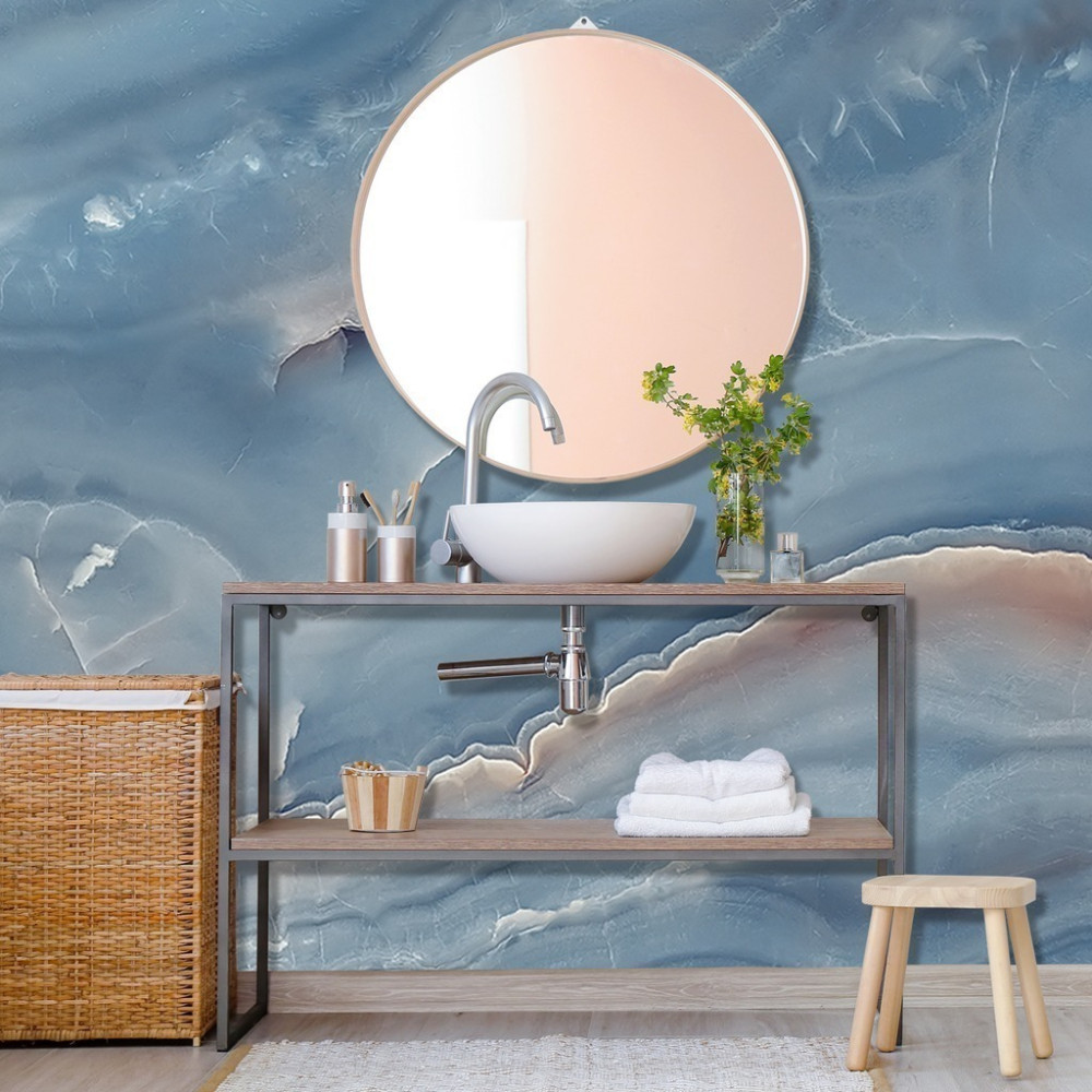 Papel de Parede Personalizado Mármore Sublime de Luxo