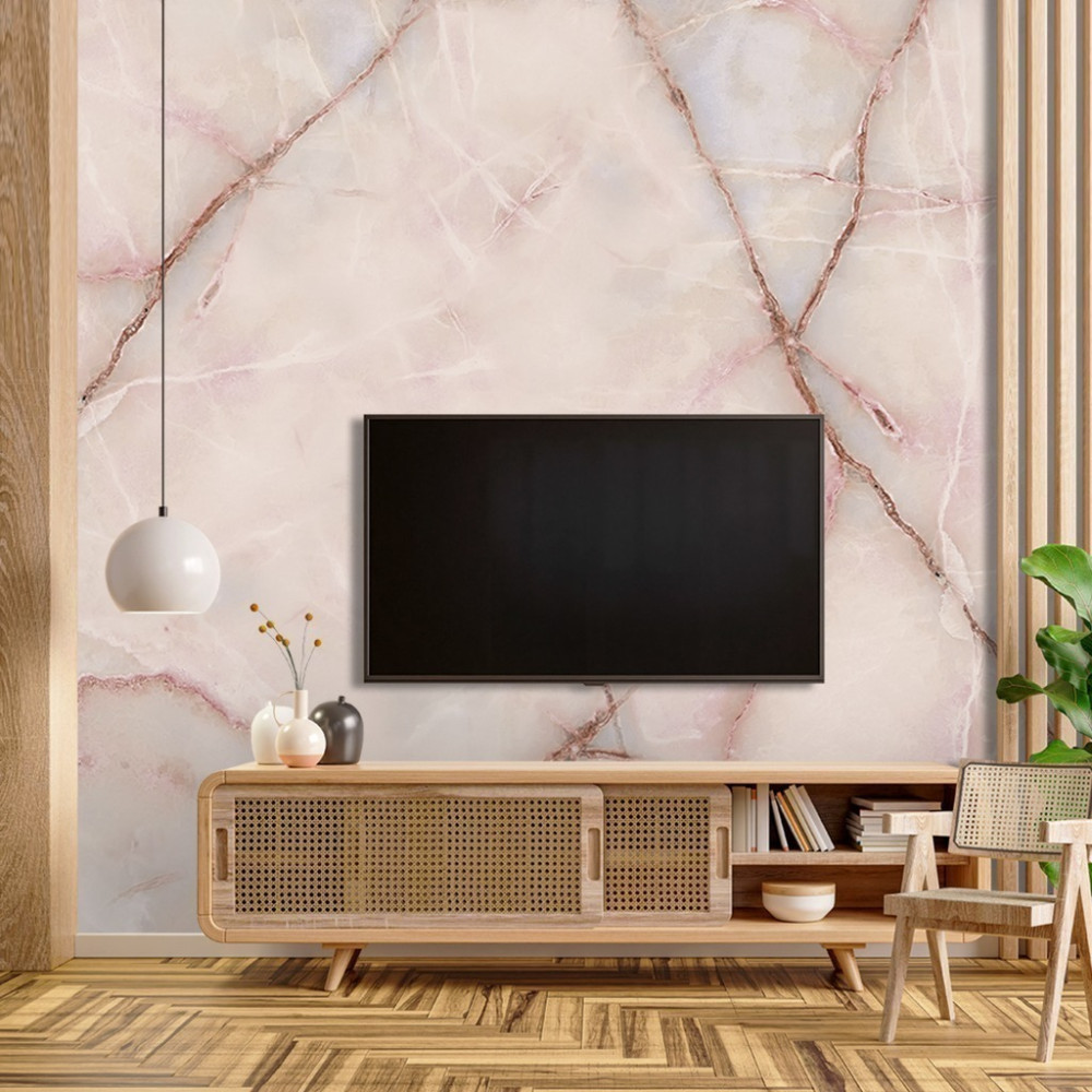 Papel de Parede Personalizado Mármore Granito Rosa Papel de Parede Personalizado Mármore Granito Rosa