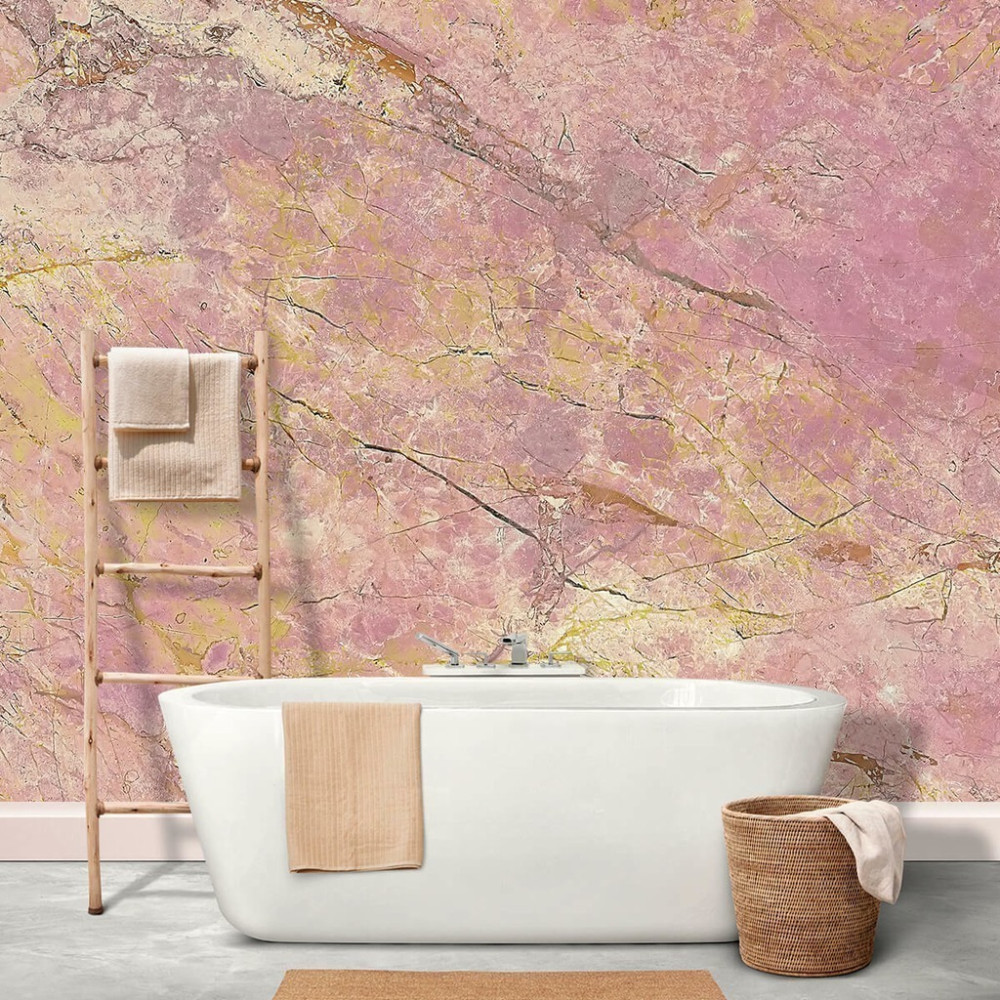 Papel de Parede Personalizado Mármore Vintage Elegante Papel de Parede Personalizado Mármore Vintage Elegante