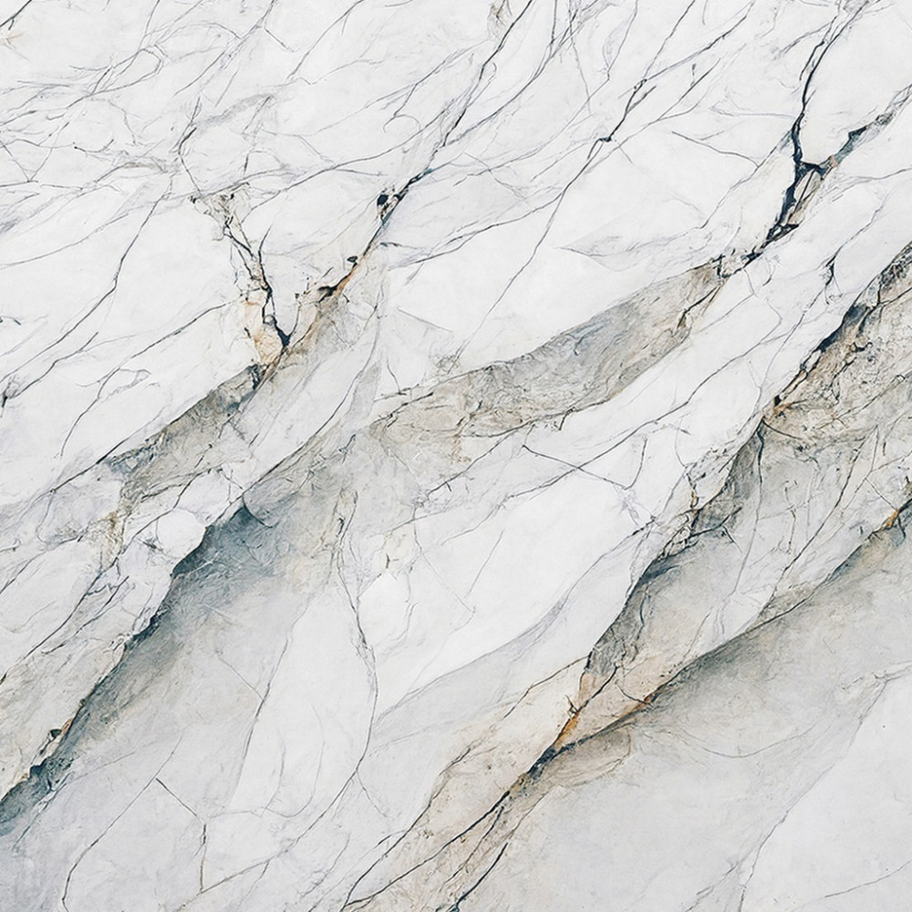 Papel de Parede Personalizado Mármore Branco Nebuloso Papel de Parede Personalizado Mármore Branco Nebuloso