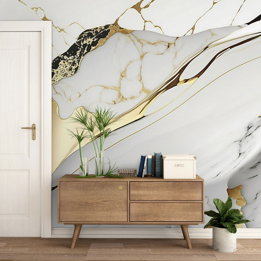 Papel de Parede Personalizado Mármore Intenso Imperial Papel de Parede Personalizado Mármore Intenso Imperial