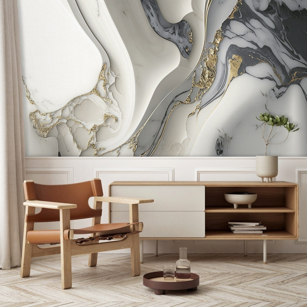 Papel de Parede Personalizado Mármore Alvorada Clássico Papel de Parede Personalizado Mármore Alvorada Clássico