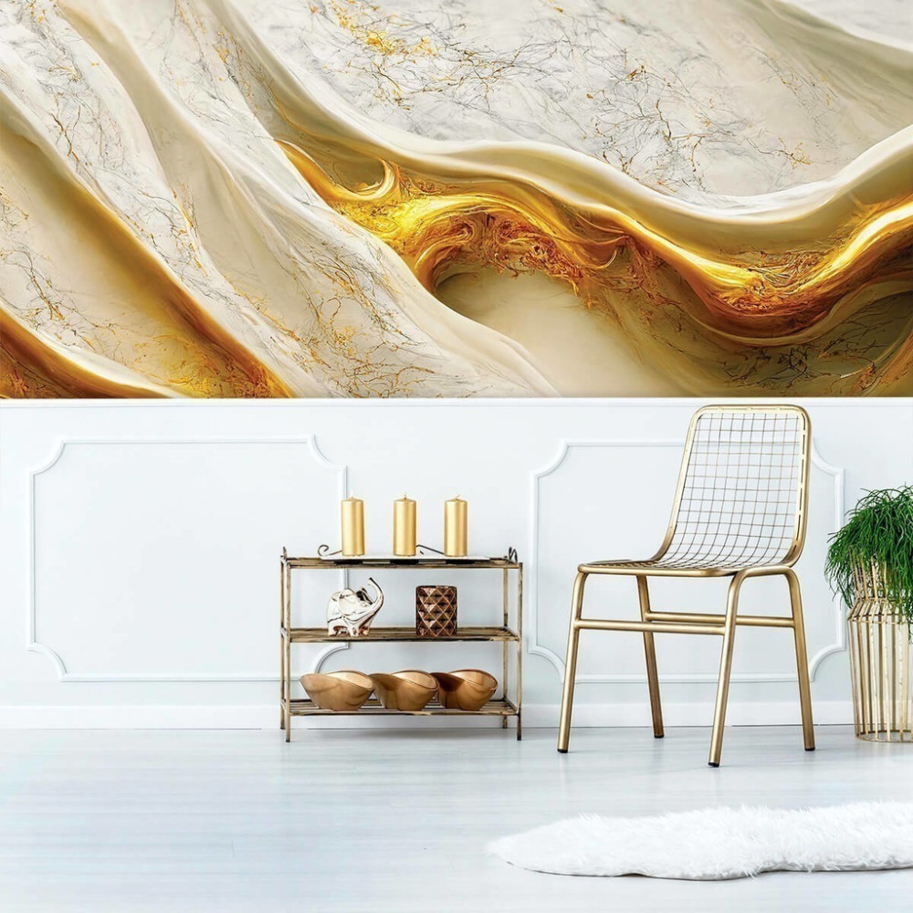 Papel de Parede Personalizado Mármore Amadeirado Papel de Parede Personalizado Mármore Amadeirado