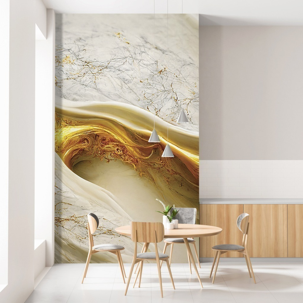 Papel de Parede Personalizado Mármore Amadeirado Papel de Parede Personalizado Mármore Amadeirado