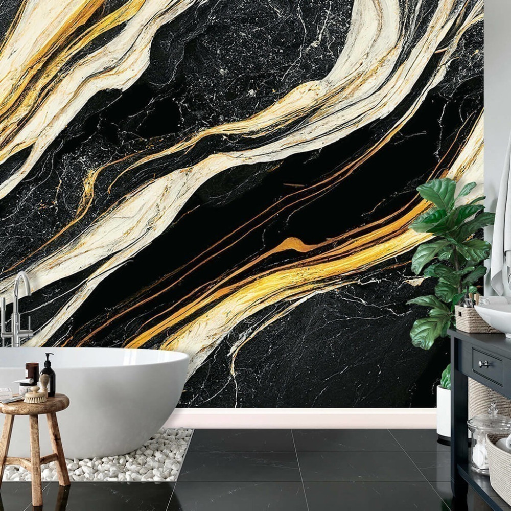 Papel de Parede Personalizado Mármore Aurora Papel de Parede Personalizado Mármore Aurora