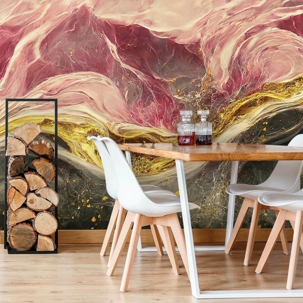 Papel de Parede Personalizado Mármore Etéreo Papel de Parede Personalizado Mármore Etéreo