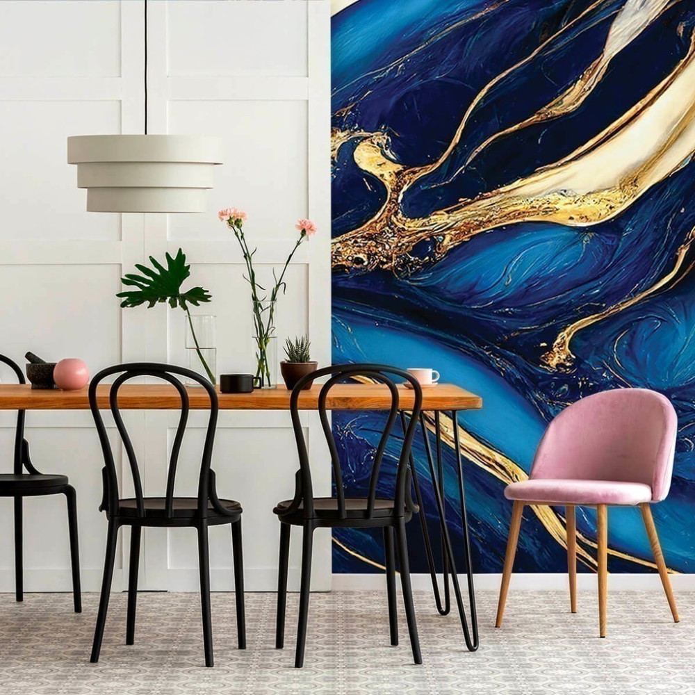 Papel de Parede Personalizado Mármore Elegância Real