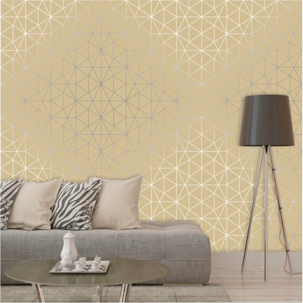 Papel de Parede Zara Stylish Bege