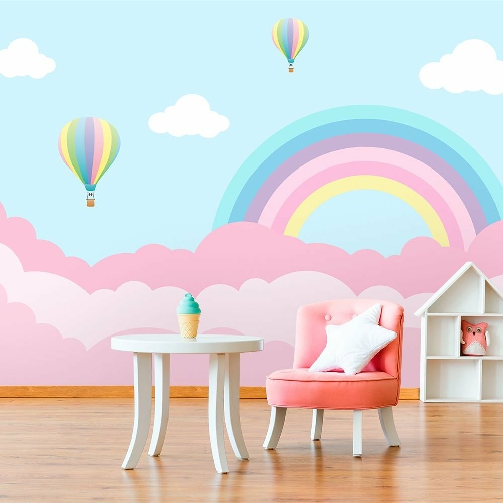 Papel de Parede Personalizado Arco Íris