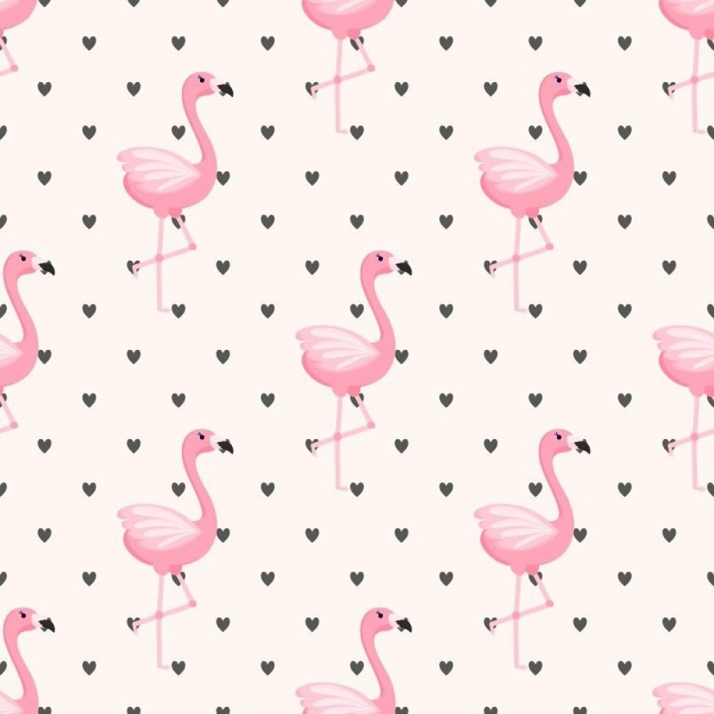 Papel de Parede Teen Flamingos