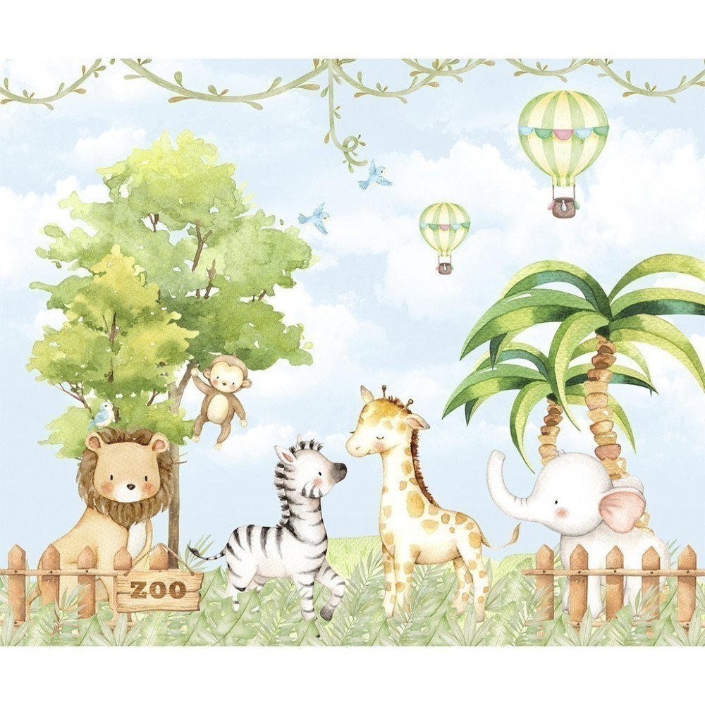 Papel De Parede Personalizado Animais Safári