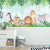 Papel De Parede Personalizado Baby Safári Na Floresta