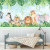 Papel De Parede Personalizado Baby Safári Na Floresta