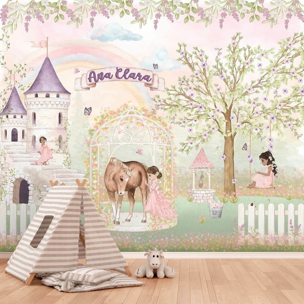 Papel de Parede Personalizado Palácio das Princesas