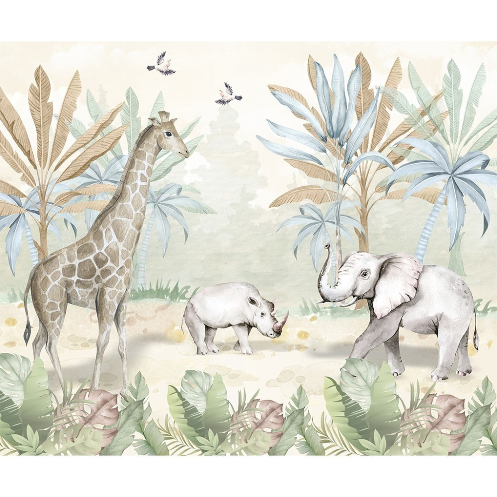 Papel de Parede Personalizado Fazenda dos Animais