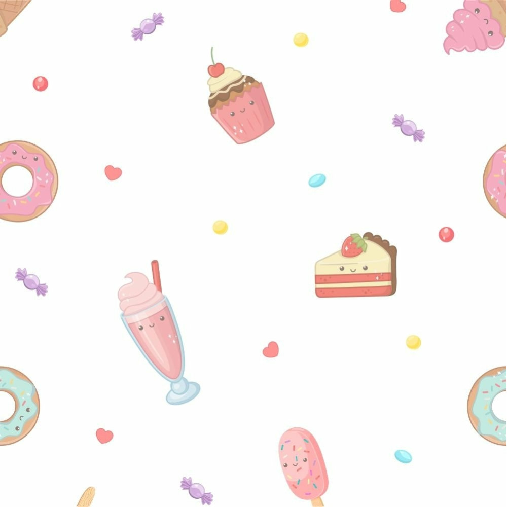 Papel de Parede Baby Sorvetinhos