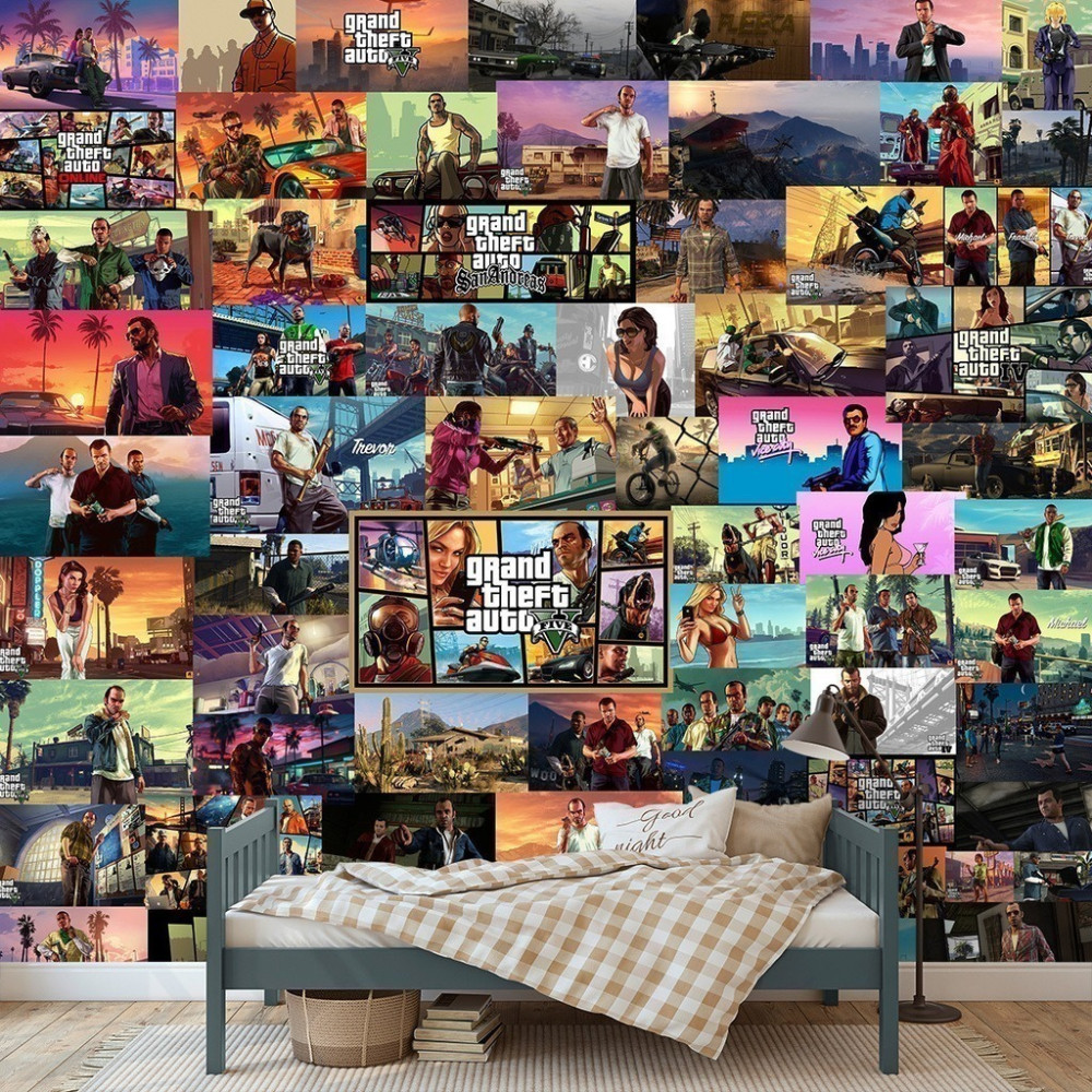 Papel de Parede Personalizado GTA