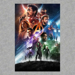 Placa Decorativas Vingadores Ultimato