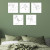 Kit de Placas Decorativas Casal Minimalista Abstrato