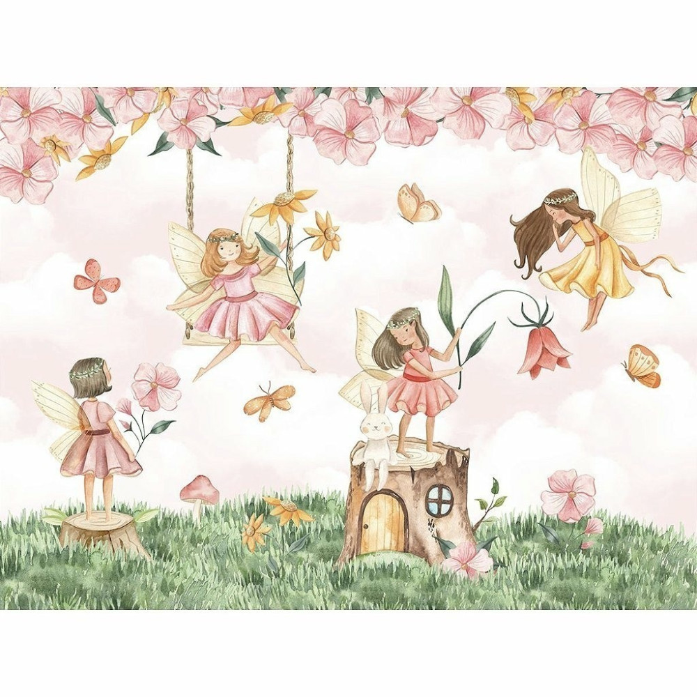 Papel de Parede Personalizado Fadas Encantadas Papel de Parede Personalizado Fadas Encantadas
