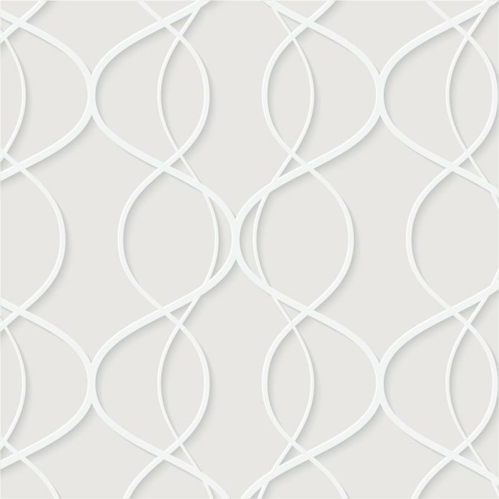 Papel de Parede Geométrico Ondulado 3D
