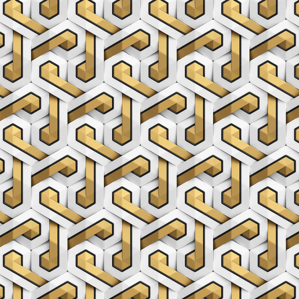 Papel de Parede Geométrico em Movimento