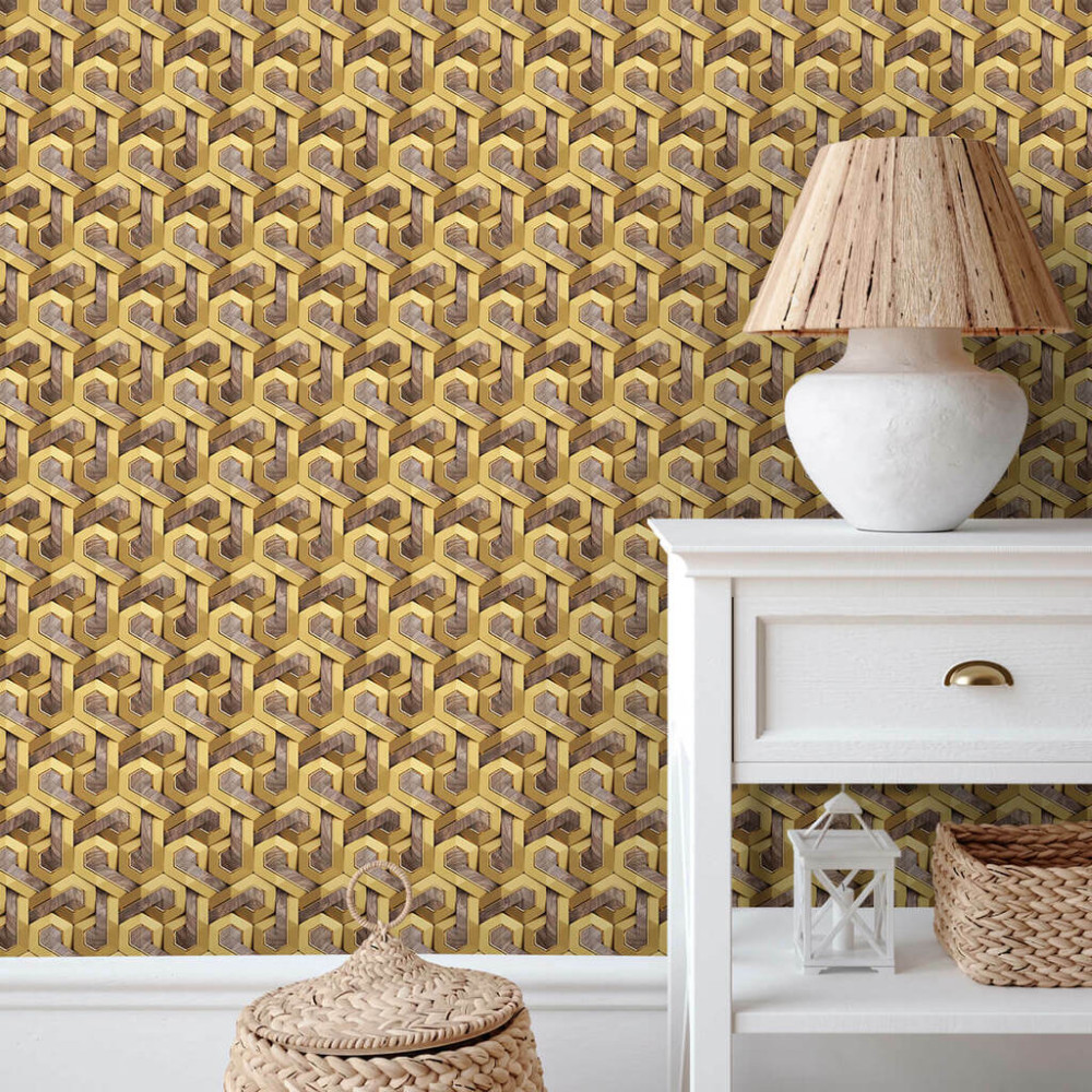 Papel de Parede Geométrico Formas Elegante Papel de Parede Geométrico Formas Elegante