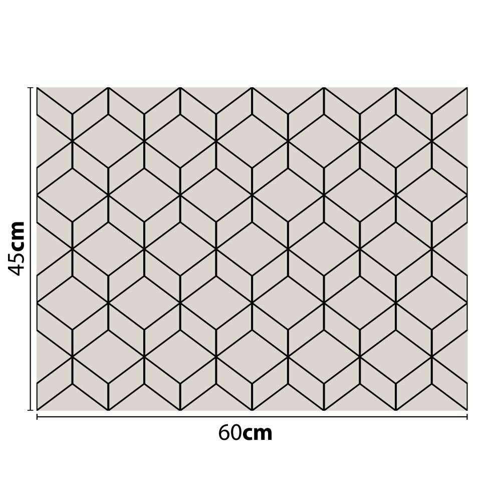 Revestimento de Azulejo Geométrico Elegant Diamond Revestimento de Azulejo Geométrico Elegant Diamond