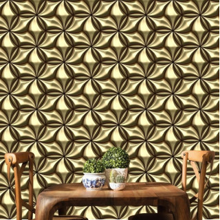 Papel de Parede Geométrico 3D Elegance