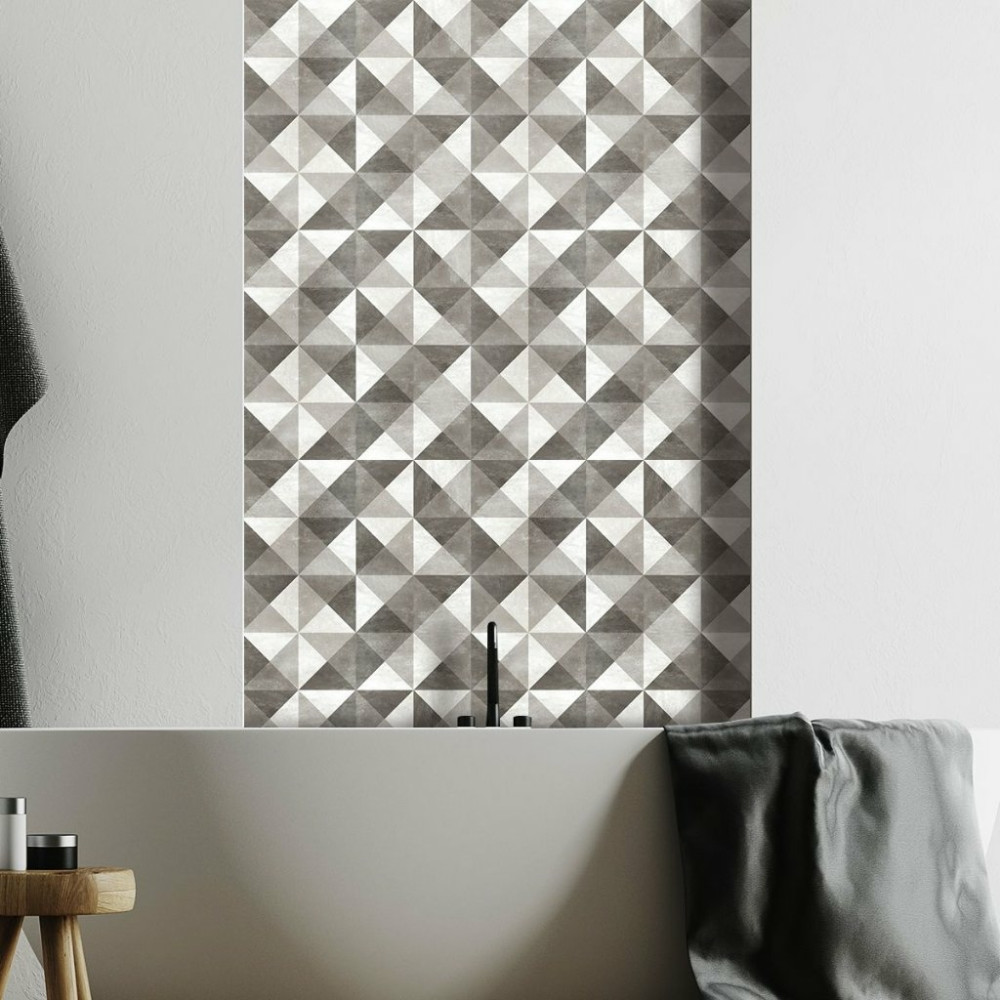 Adesivo de Azulejo Hidráulico Cimento Queimado