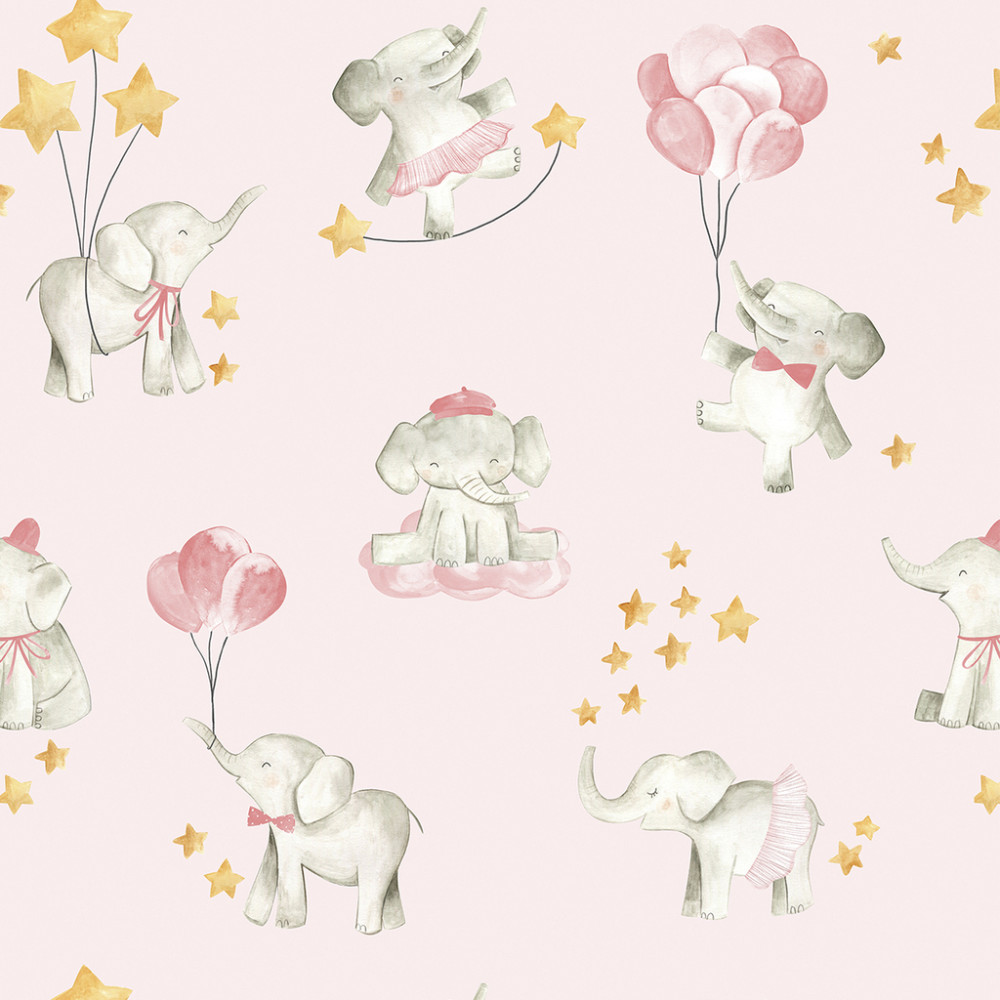 Papel de Parede Baby Elefante no Circo Papel de Parede Baby Elefante no Circo