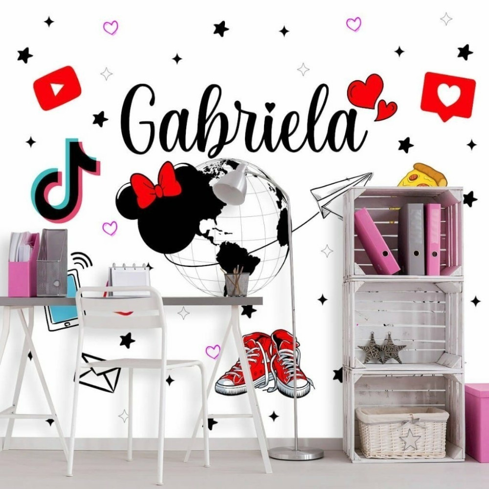 Papel de Parede Personalizado TikTok