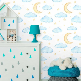 Papel de Parede Baby Céu Encantado