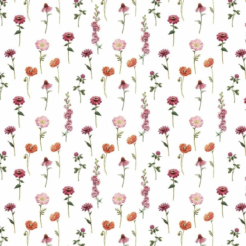 Papel De Parede Personalizado Flores do Campo