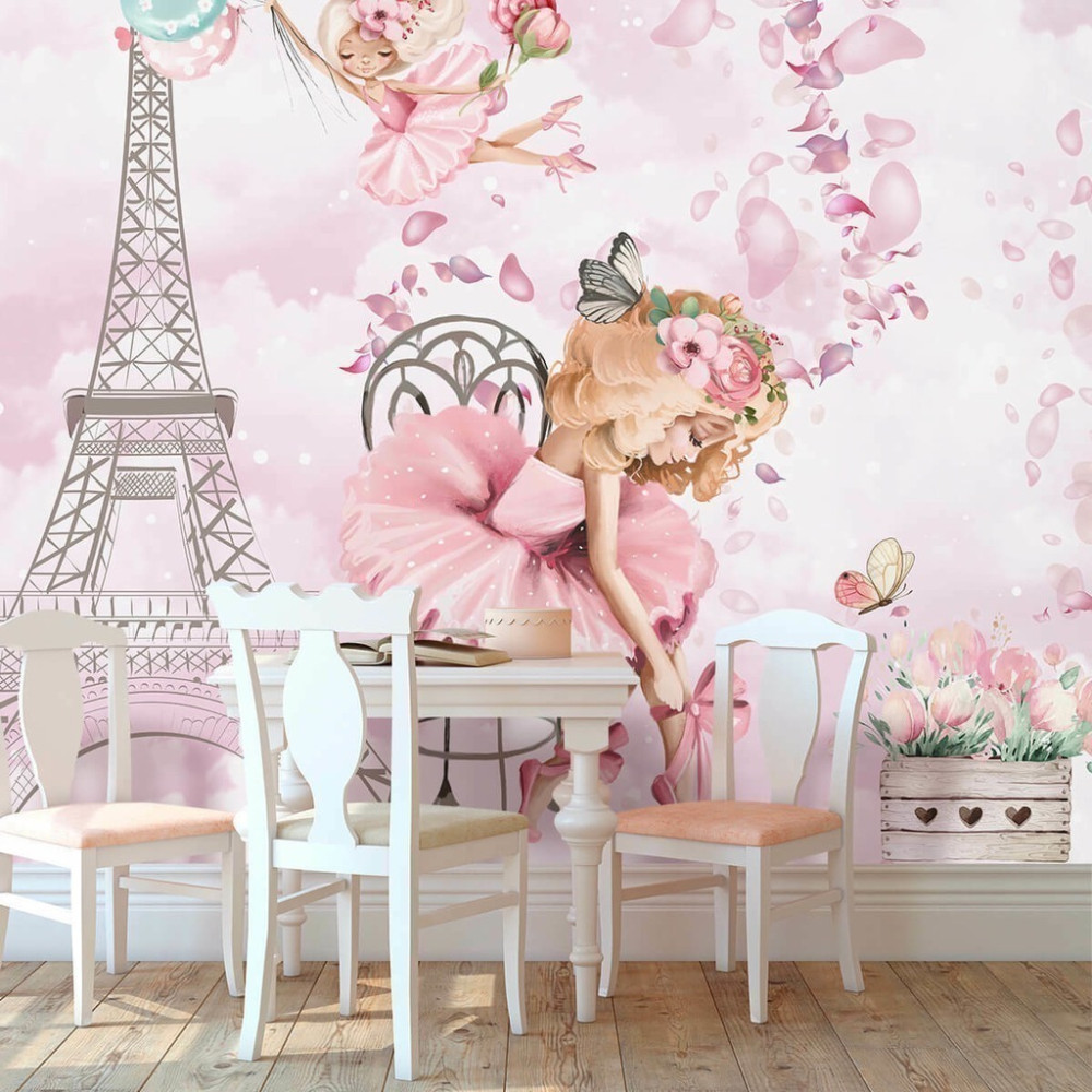 Papel De Parede Personalizado Bailarina em Paris