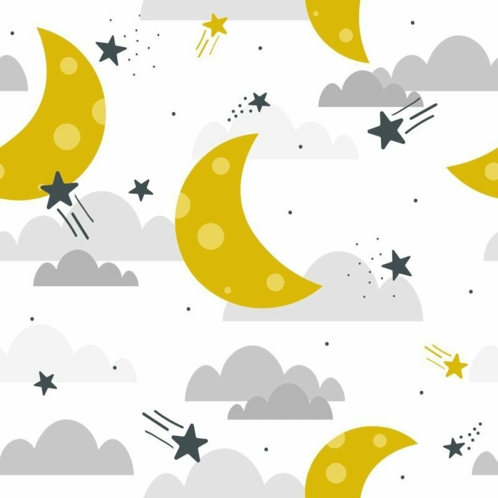 Papel de Parede Baby No Mundo da Lua